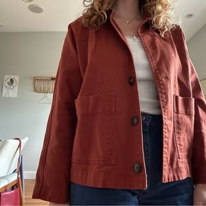 SOLD OUT Madewell burnt orange chore jacket